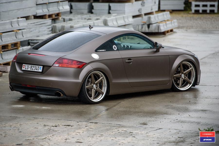  Audi TT Coupe on Vossen Wheels (VWS-3) 2016 года  (фото 6 из 25)
